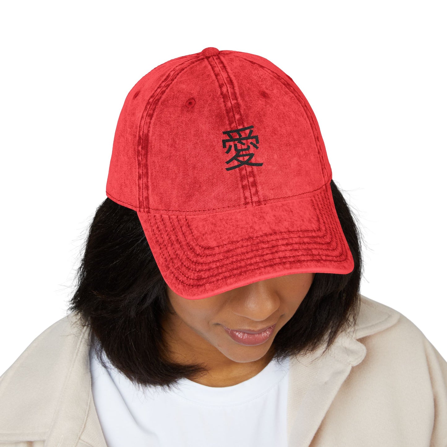 "Love" vintage cap.